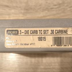 Jeu d outils RCBS 30 m1 carbure