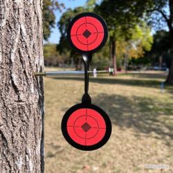 CIBLE DE TIR ROTATIVE 360&deg;