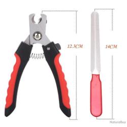 COUPE GRIFFE ET AVEC LIME - 12.3CM