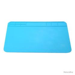 TAPIS EN SILICONE POUR LE D&Eacute;MONTAGE DES ARMES - BLEU