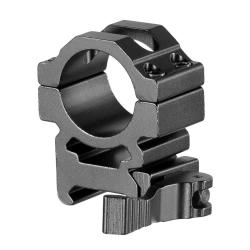 COLLIER DE MONTAGE SYST&Egrave;ME QD POUR RAIL PICATINNY 20mm DIAM&Egrave;TRE 25,4MM PROFIL MOYEN