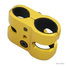 COLLIER DE SERRAGE TUBE-CANON CAL. 12 - JAUNE