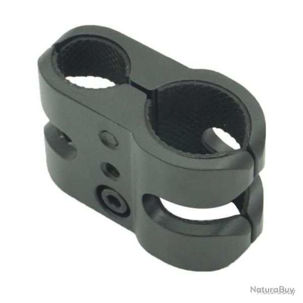 COLLIER DE SERRAGE TUBE-CANON CAL. 12 - NOIR