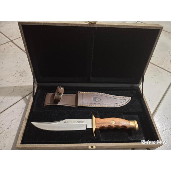 POIGNARD MUELA NEUF "BOWIE"  9238 EN COFFRET AVEC SON ETUI D'ORIGINE