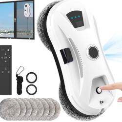 Aspirateur Robot Ultra fin 5600PA, nettoyage de vitres, verre &eacute;lectrique, pulv&eacute;risation automatique