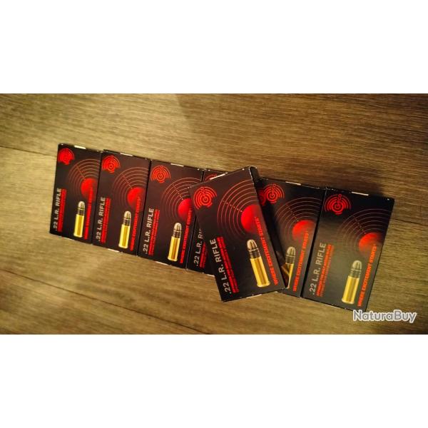 800 munitions Geco Rifle 22lr