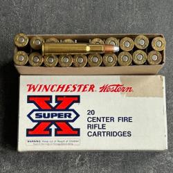 Boite de 20 cartouches .30-30 Winchester - Marque WW SUPER X - balle SILVERTIP pointe aluminium