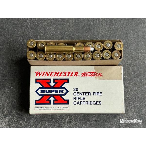 Boite de 20 cartouches .30-30 Winchester - Marque WW SUPER X - balle SILVERTIP pointe aluminium