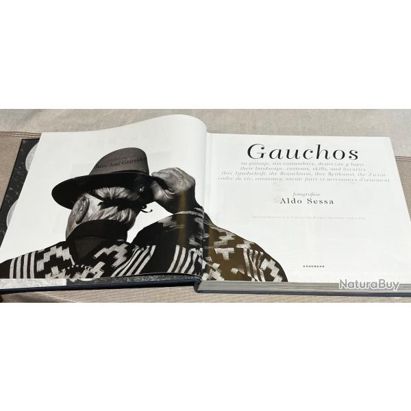 Superbe livre sur les Gauchos Aldo s'essaie Juan jos� guiraldes