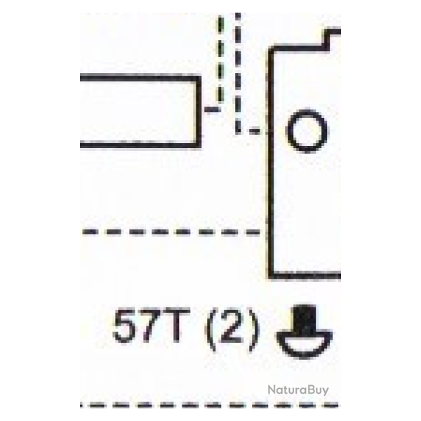 Nouvelle L�gion AK47 Vis de retenue de la poign�e arri�re #57T