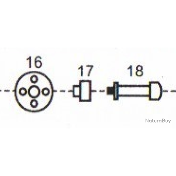 Nouveau joint de tasse AK47 New Legion + guide + tige de soupape #16, 17, 18