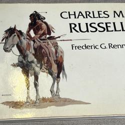 Tr&egrave;s beau livre sur le peintre sculpteur Charles M.Russel  indien western