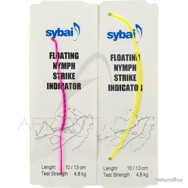 Indicateur de touche Floating Strike Indicator SYBAI fluo jaune