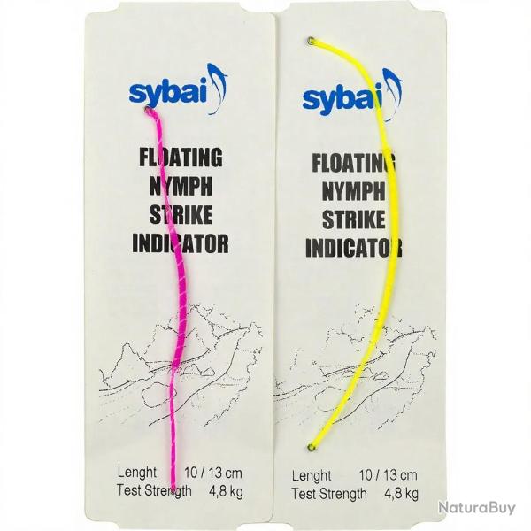 Indicateur de touche Floating Strike Indicator SYBAI fluo rose