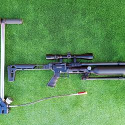 PACK-1 Carabine PCP SNOWPEAK AP900B Cal. 4,5 mm 19,9 J. Bouteille aluminium + Valve Puissance