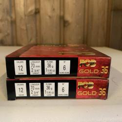 Cartouches FOB cal.12/70 Gold 36gr pb 6