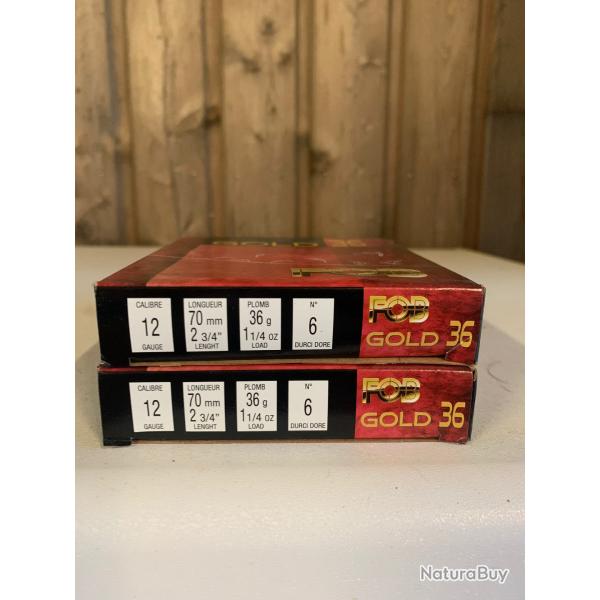 Cartouches FOB cal.12/70 Gold 36gr pb 6