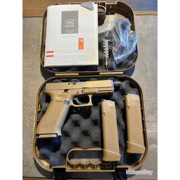 ENCHERES 1� - GLOCK 19X FILETE - 9X19 - TRES BON ETAT