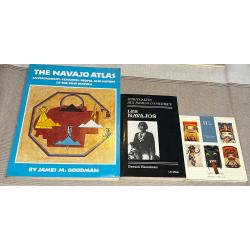 Lot de 3 livres sur les indiens navajos et les hopis