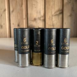 Lot 13 Cartouches FOB Gold Magnum cal.12/76 53g