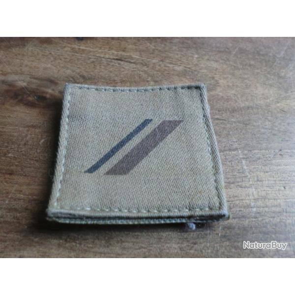 galon de poitrine tissu cousu sur velcro  1�re classe