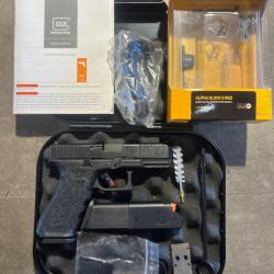 ENCHERES 1� - GLOCK 45 MOS 9X19 / TIMNEY TRIGGERS