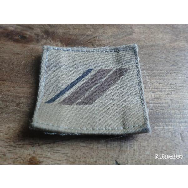 galon de poitrine tissu cousu sur velcro  caporal