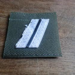 galon de poitrine tissu cousu sur velcro sergent