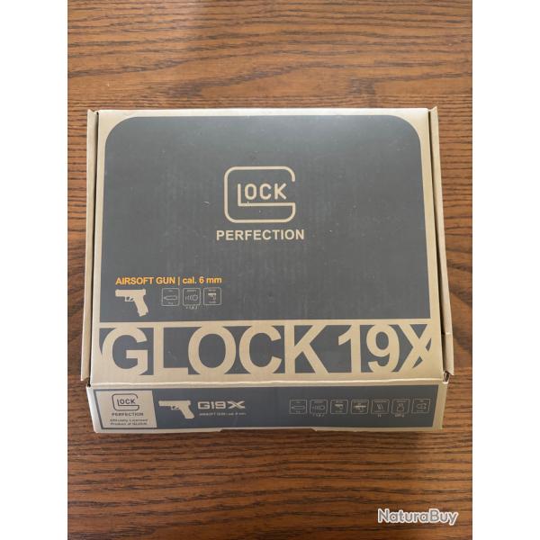 Glock G19X Coyot/ Tan Co2 Airsoft Umarex