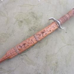 couteau ethnique peut-&ecirc;tre Polyn&eacute;sie