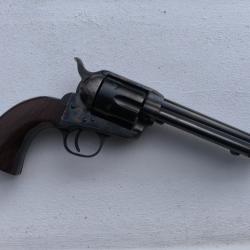 Revolver UBERTI Mod. 1873 - Calibre 357 magnum - Boitier jasp&eacute; - Canon 5.5"