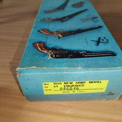 Vend remington 1858 new army model engraved 1977