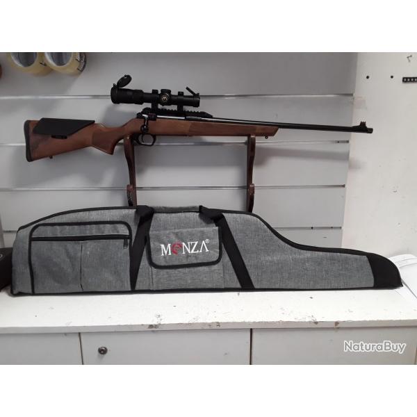 Carabine a verrou Impala plus MONZA cal.30-06spr bois can.56cm + lunette microdot 1-4x24 + colliers
