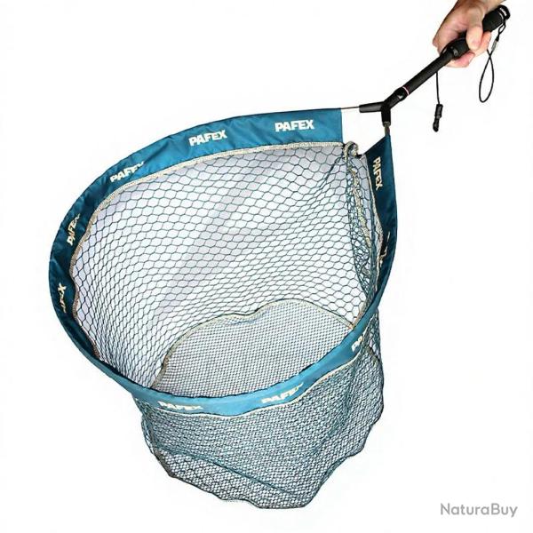 Epuisette PAFEX Flynet filet anti accroche manche carbone poign�e mousse EVA MC25M-C60AA