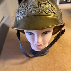 Magnifique casque de pompiers de Paris