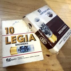 Munitions brenneke cal.16