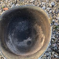 WW2 BEAU CASQUE US COMPLET PATTES FIXES ARM&Eacute;E DE LIBERATION