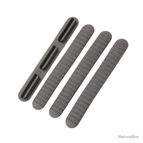 B5 SYSTEMS - Couvres rail M-LOK en caoutchouc