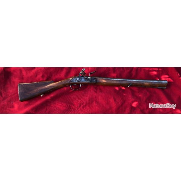 TRES RARE ET FORT TROMBLON A SILEX DU GOTHEBORG II DE LA CIE DES INDES ORIENTALES SUEDOISE