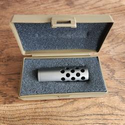 Frein de bouche/Muzzle break Audere inox, filetage m18x1, calibres 308w, 30-06, 300WM