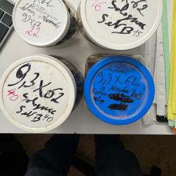 Lot divers &eacute;tuis (douilles) calibre 9.3x62, quantit&eacute; : 105, RWS, GECO, NORMA, Winchester, Solognac.