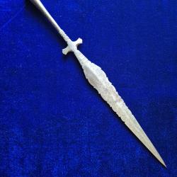 fer de lance de prestige africain, ethnie Ngombe/Doko (Congo)