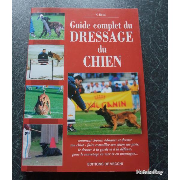 Lot de 2 livres sur le chien et son dressage