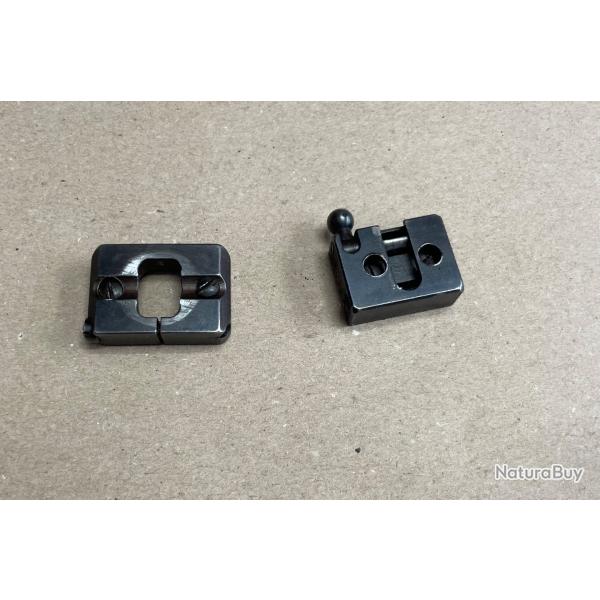 Paire d'embases de montage � pivots pour K98