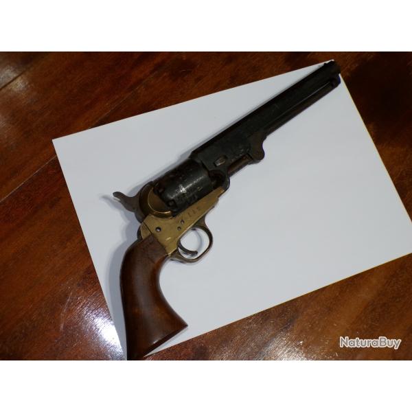 TRES ANCIEN REVOLVER ITALIEN COLT NAVY PN en CAL.36