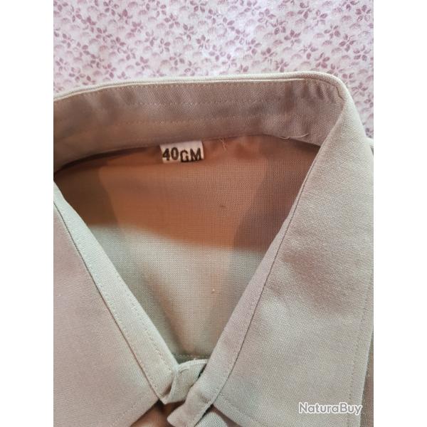 Chemises kaki arm�e Fran�aise