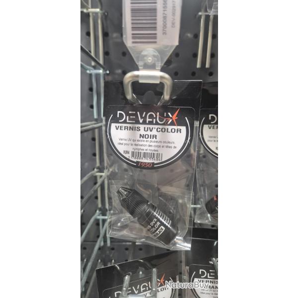 VERNIS UV COLOR NOIR  - DEVAUX