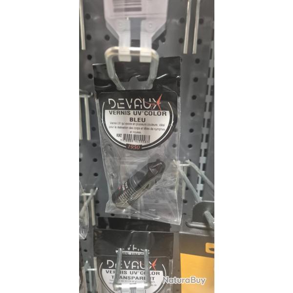 VERNIS UV COLOR BLEU  - DEVAUX