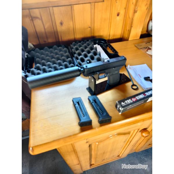 Glock 44 filet� calibre 22lr