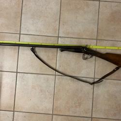 Fusil &agrave; chiens Rivolier cal 16.